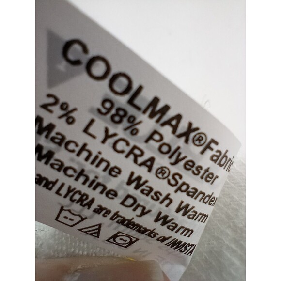 Cool Blue 1 Ply Yellow White Prosthetic Sock Sewn Hole Size 5 6 Length 10-14 NEW - Picture 4 of 8